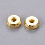 Spacer Beads - Rondelle - Golden