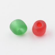 0/6 Seed Bead Frosted - Mixed Colour