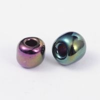 0/6 Seed Bead Frosted - Prussian Blue