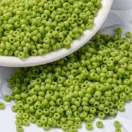 MIYUKI Round Rocailles Beads - 8/0 - Opaque Chartreuse