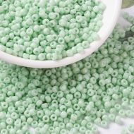 MIYUKI Round Rocailles Beads - 8/0 -Opaque Light Mint