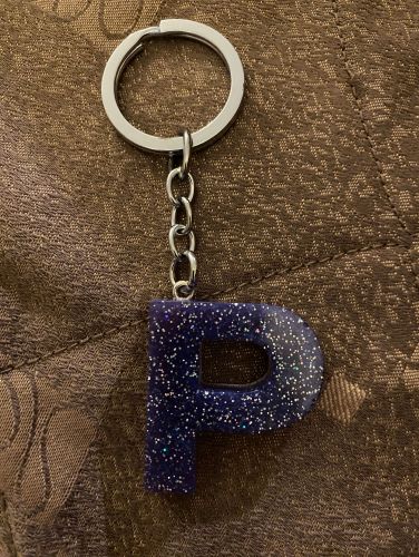 Keychain - P - Alphabet